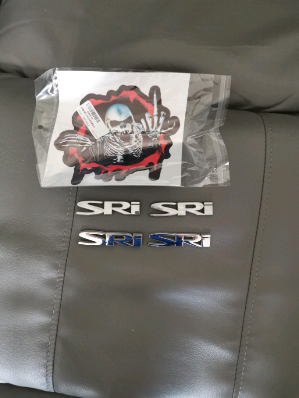 Sri badges and car sticker for sale