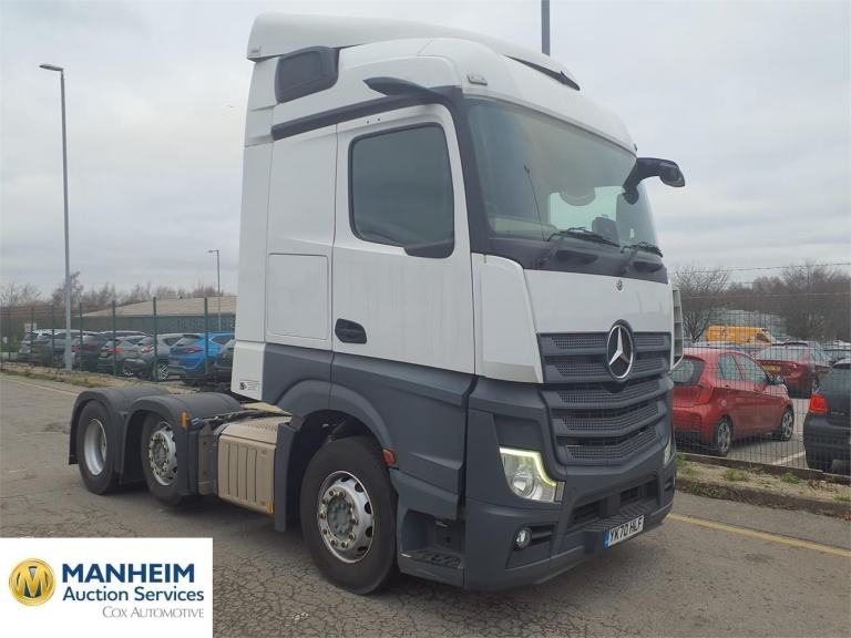 2020 – ACTROS 5 2548LS 6X2 STREAMSPACE EURO 6 (YK20EUW)