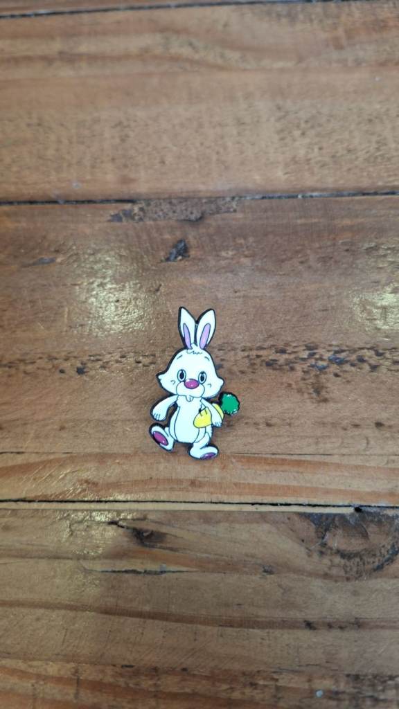 Rabbit Pin Badge