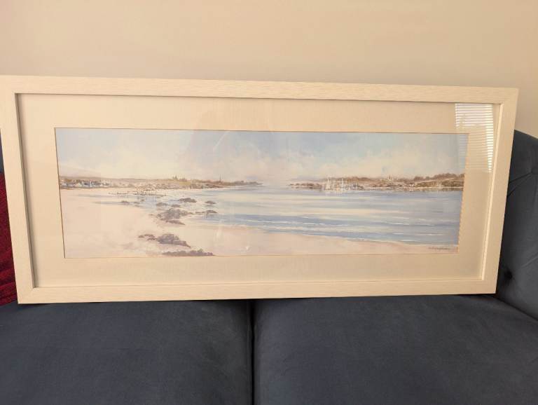 On the Beach framed print.