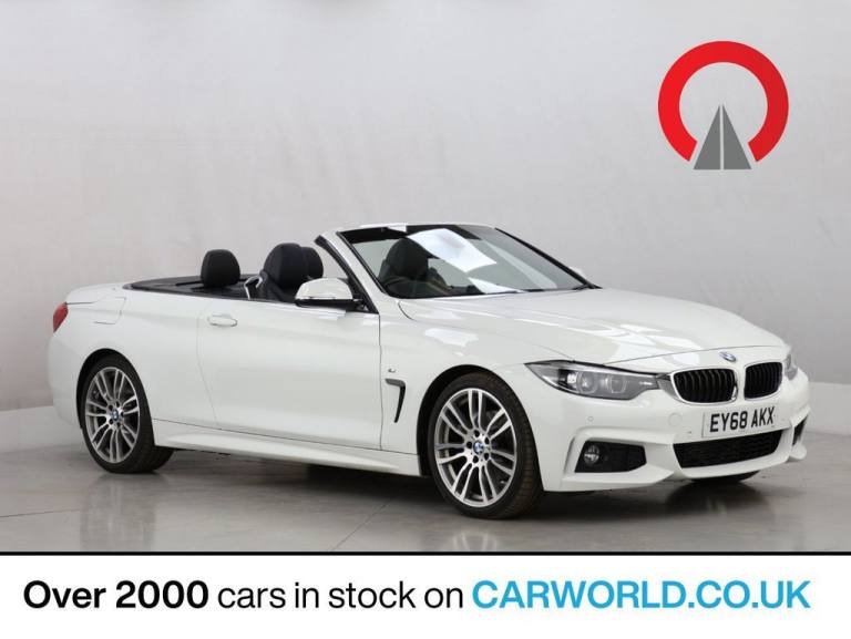 2018 BMW 4 Series 2.0 420d M Sport Convertible 2dr Diesel Auto Euro 6 (s/s) (190 ps) Convertible ...