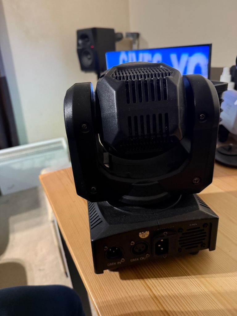 Moving head disco lights