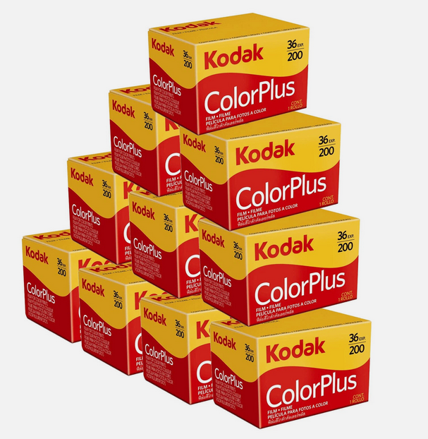 Kodak ColorPlus 200 Film Pack 135 (36 Exp) - 10 Pack