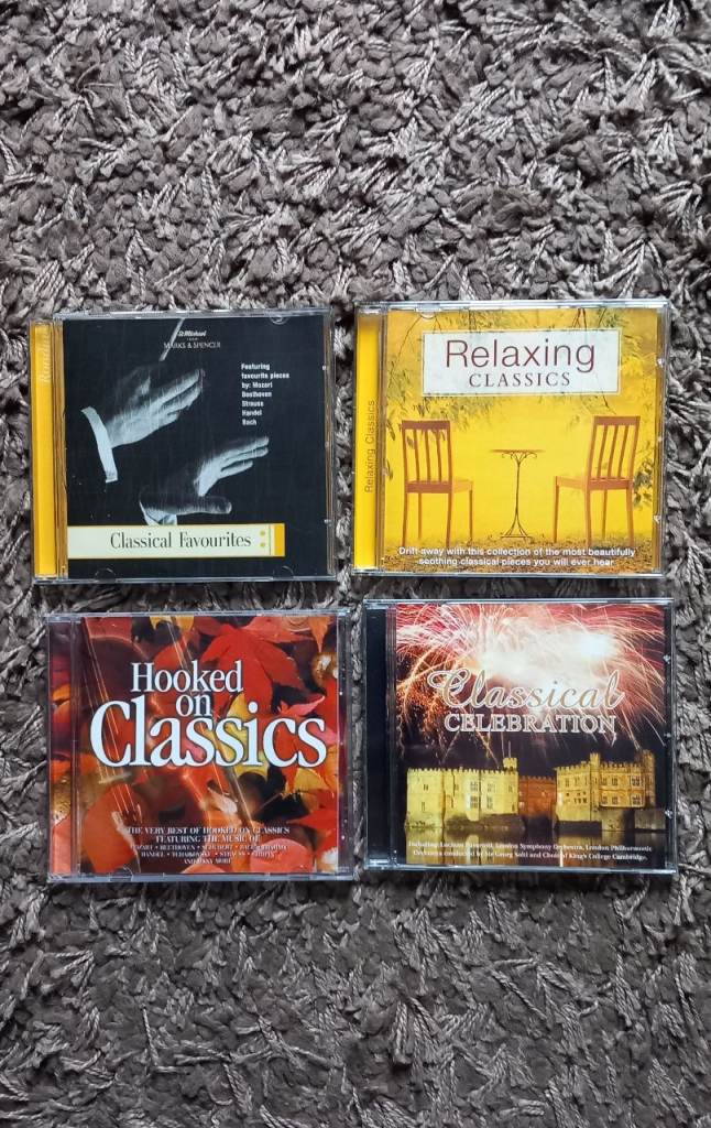 4 Classical CDs.  50p each. 