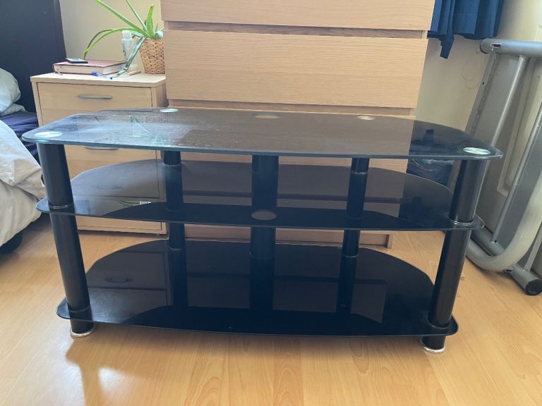 Glass tv stand**Reduced price **