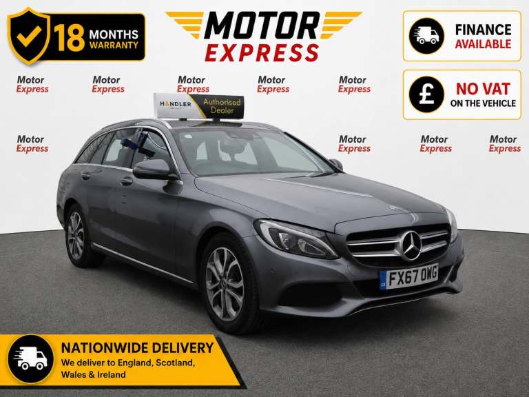 2017 Mercedes-Benz C Class C300h Sport 5dr Auto ESTATE Diesel/Electric Hybrid Automatic