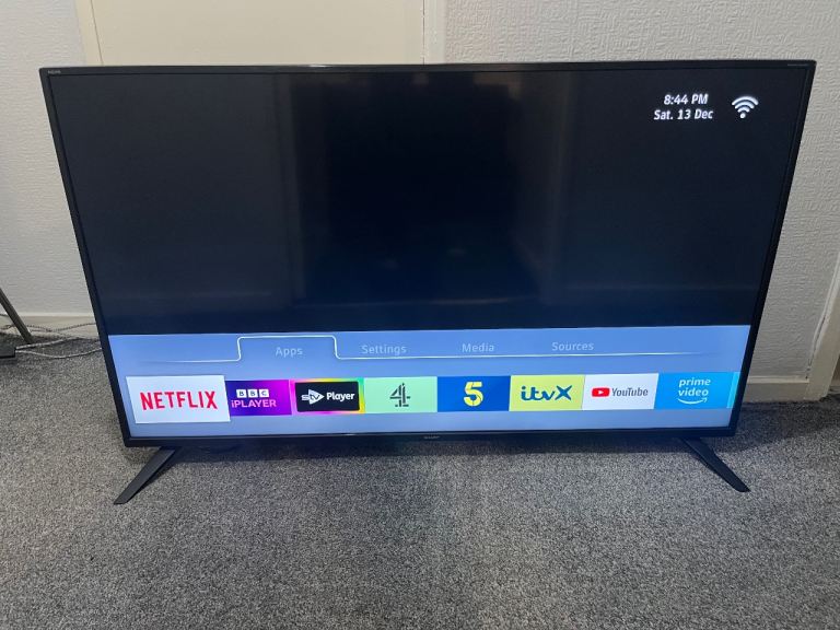 Sharp 50” Smart 4K UHD HDR TV in Great Condition