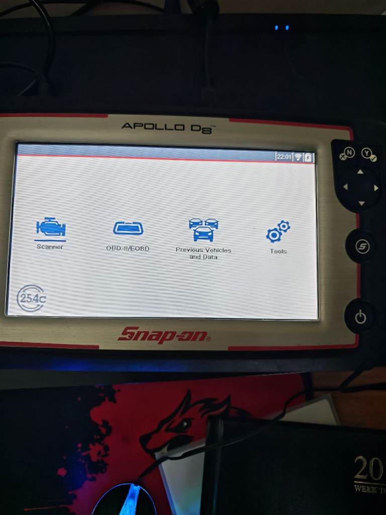 Snap on diagnostic 