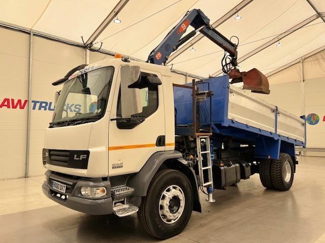 DAF LF55 220 4x2 Dropside Tipper Grab Manual
