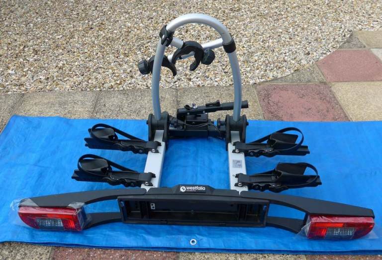 NEW WESTFALIA BC 60 CYCLE CARRIER FOR TWO CYCLES INCLUDING E-BIKES 