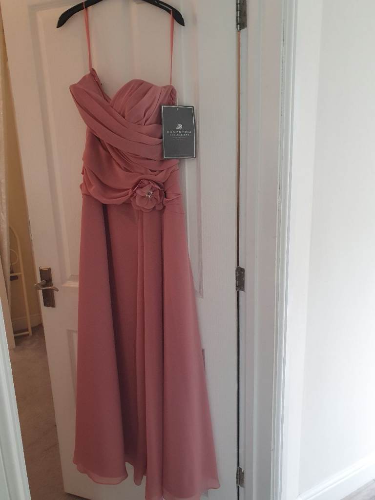 Bridesmaid / prom Dress Dusty pink Brand New with Tags Size 12