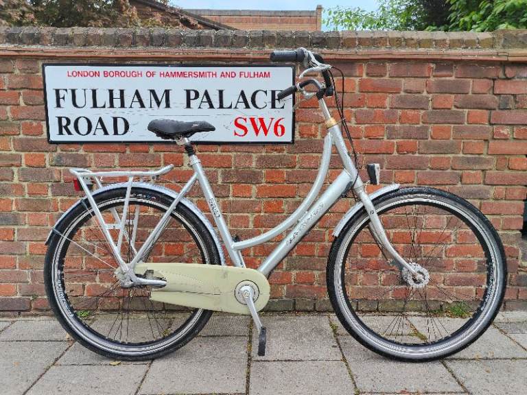 SERVICED (6192) 700c BATAVUS DIVA 3-speed Aluminium Dutch Town BIKE Commuter Hybrid BICYCLE L/XL