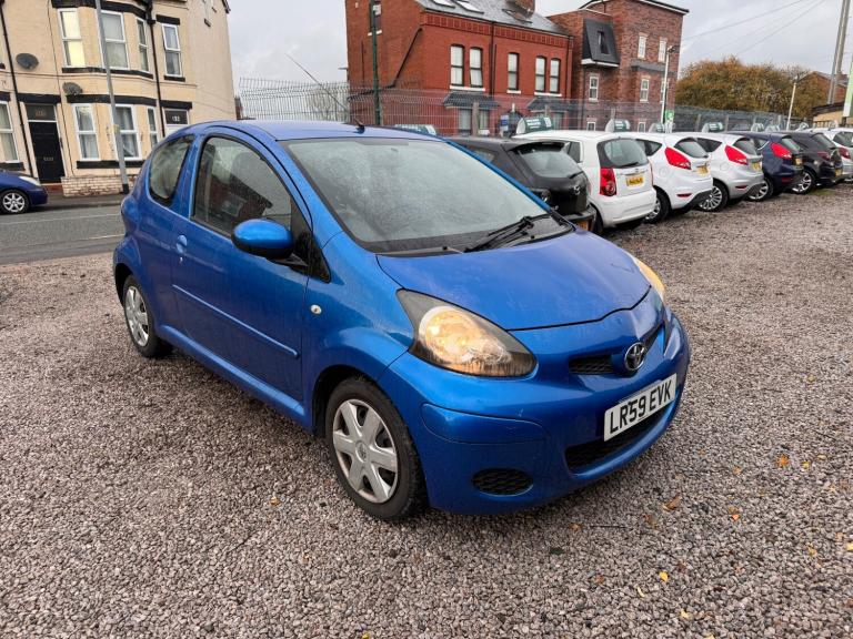 2009 Toyota AYGO 1.0 VVT-i Blue 3dr HATCHBACK Petrol Manual