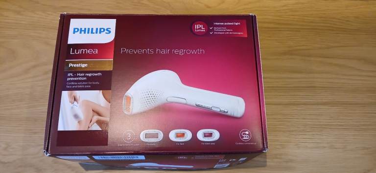 Phillips Lumea Prestige - Hair Regrowth Prevention