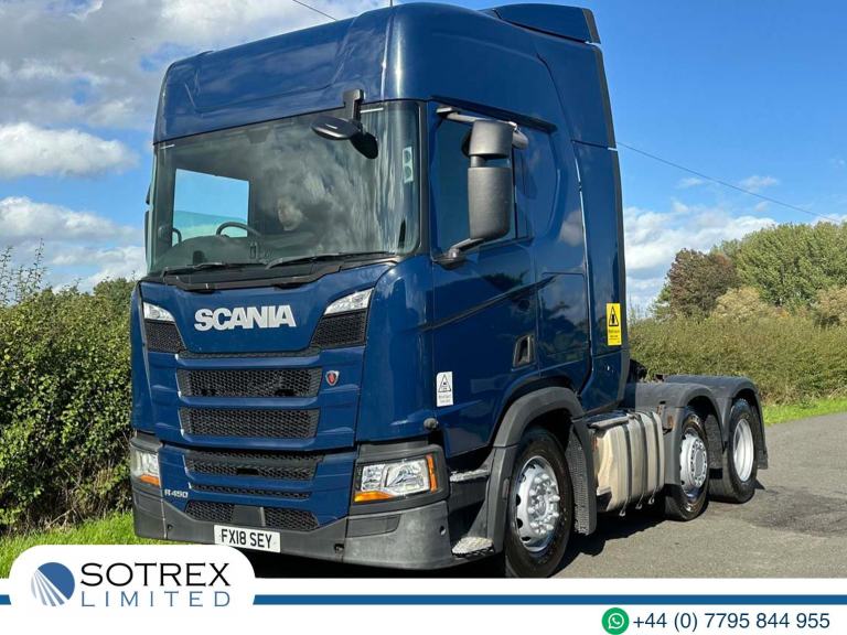 Scania R450 6 X 2 Tractor Unit