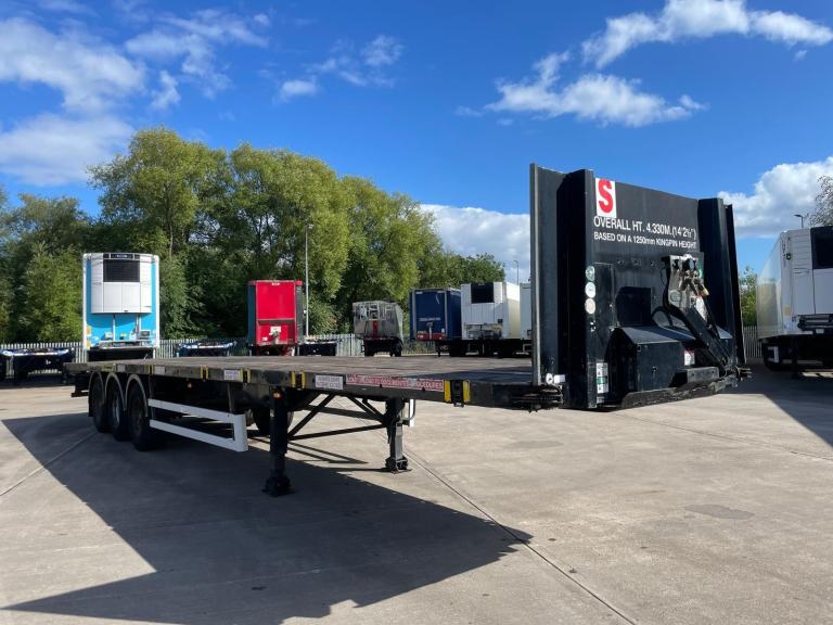 DON BUR 45FT FLATBED TRAILER - 2012 - C330545