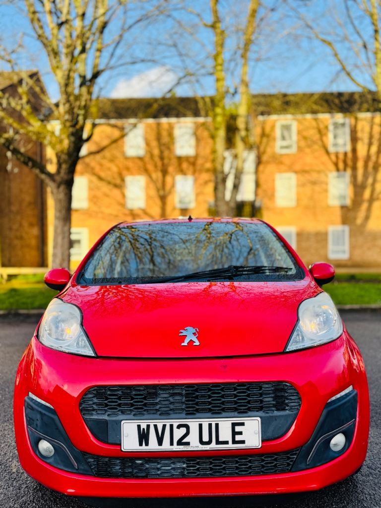 Peugeot, 107, 2012, Hatchback, 998(cc), 5 doors, 38000 miles