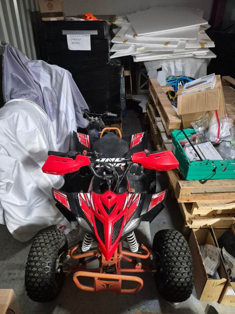 2 quads 1 bike for spares or repairs 