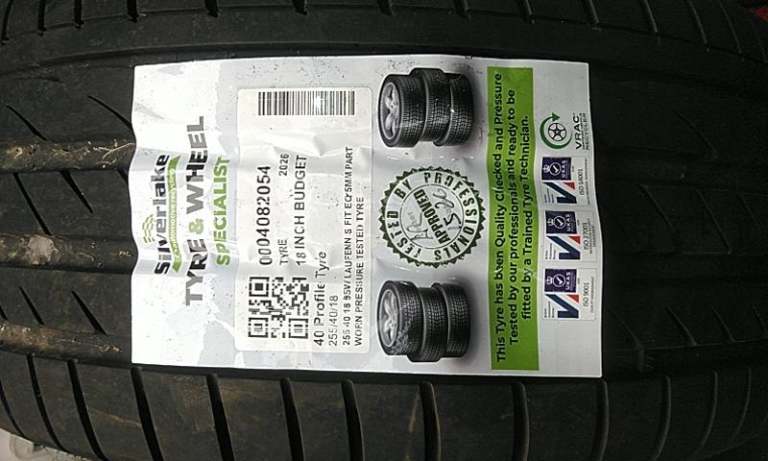 255 40 18 95w Laufenn S Fit Eq 5mm Part Worn Pressure Tested Tyre