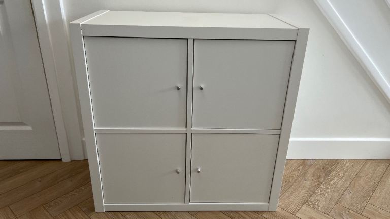 IKEA kallax 4 drawer cube white 