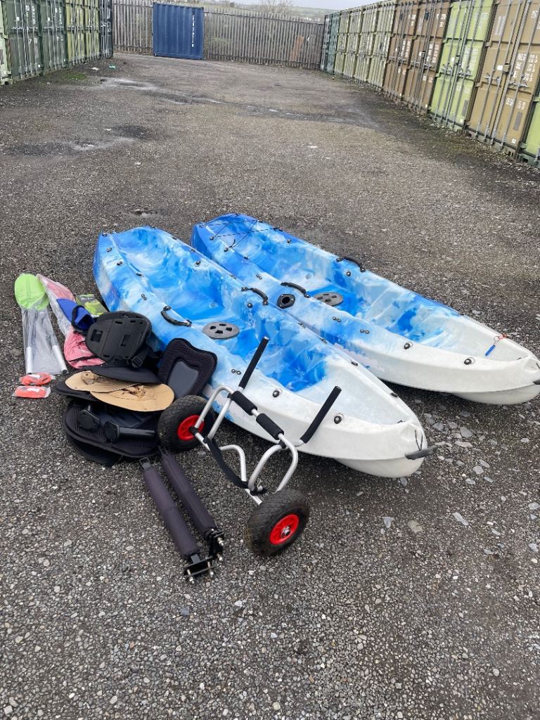 Pair of Kayaks with Accessories 