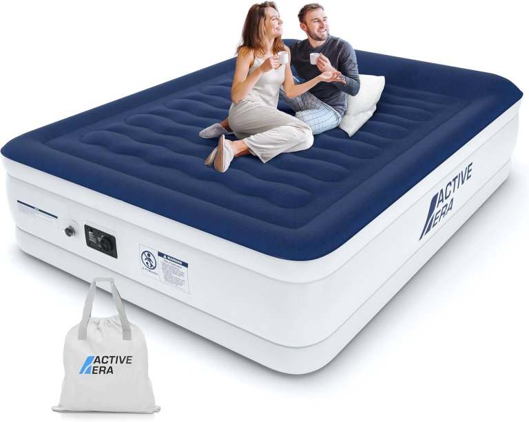 Free 2 Person Inflatable Mattress Active Era - 150×200×36.5 cm