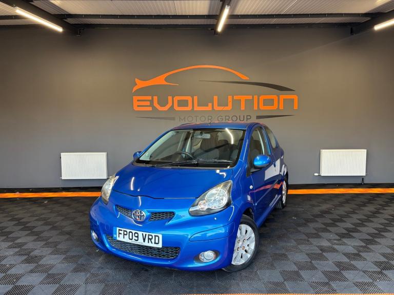 2009 Toyota AYGO 1.0 VVT-i Blue 3dr MMT HATCHBACK Petrol Automatic