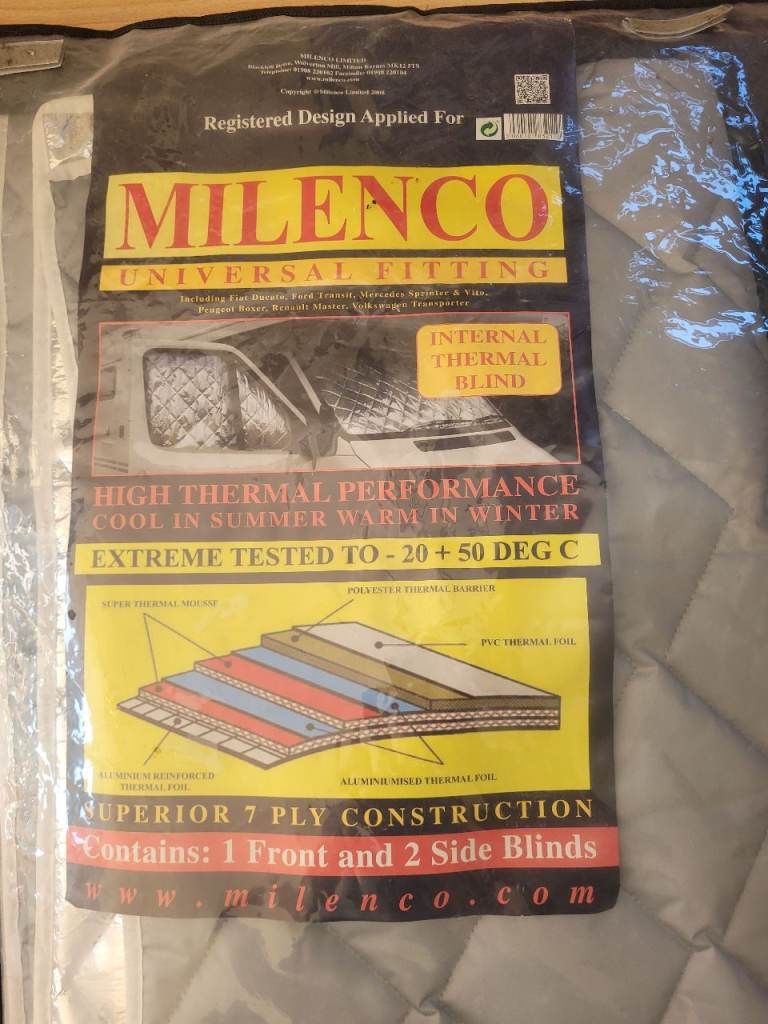 MILENCO thermal windscreen cover