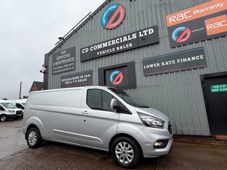 2022 Ford Transit Custom 2.0TDCi 170BHP 340 LIMITED ECOBLUE L2 H1 LWB Low Roof Euro 6 Panel Van D...