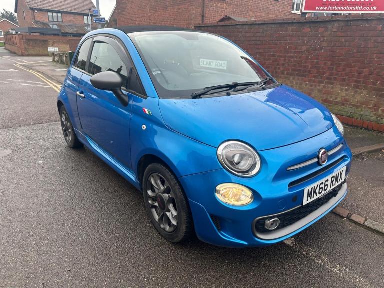 2016 Fiat 500C 1.2 S Euro 6 (s/s) 2dr CONVERTIBLE Petrol Manual