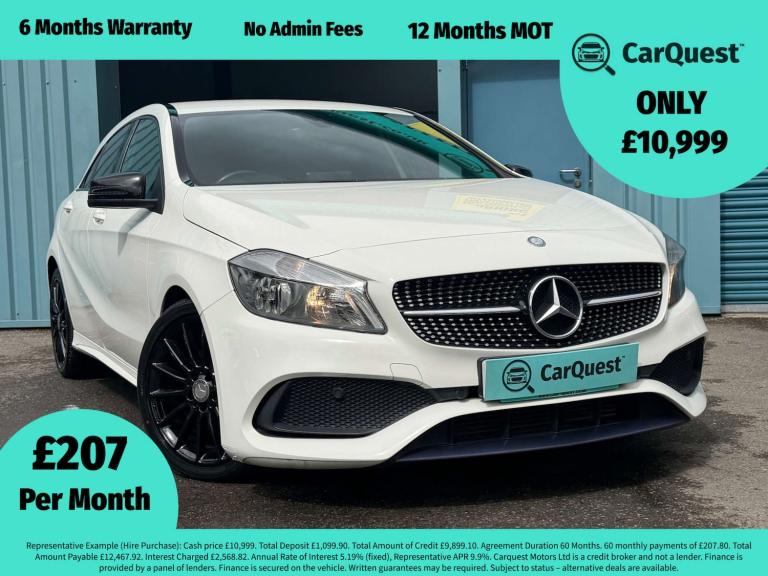 2016 Mercedes-Benz A-Class A180d AMG Line 5dr HATCHBACK DIESEL Manual