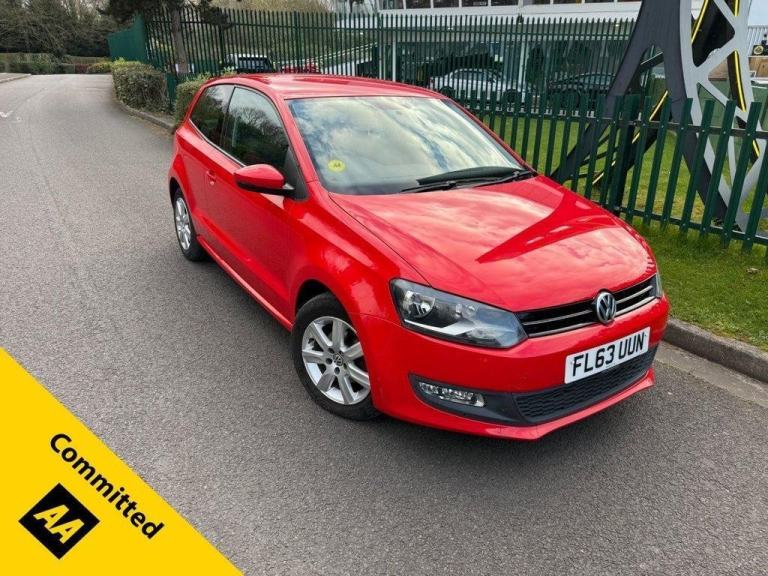 2013 63 VOLKSWAGEN POLO 1.4 MATCH EDITION HATCHBACK 3DR PETROL MANUAL EURO 5 (85