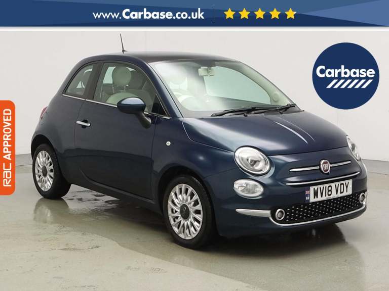 2018 Fiat 500 1.2 Lounge Hatchback 3dr Petrol Manual Euro 6 (s/s) (69 bhp) Hatchback PETROL Manual