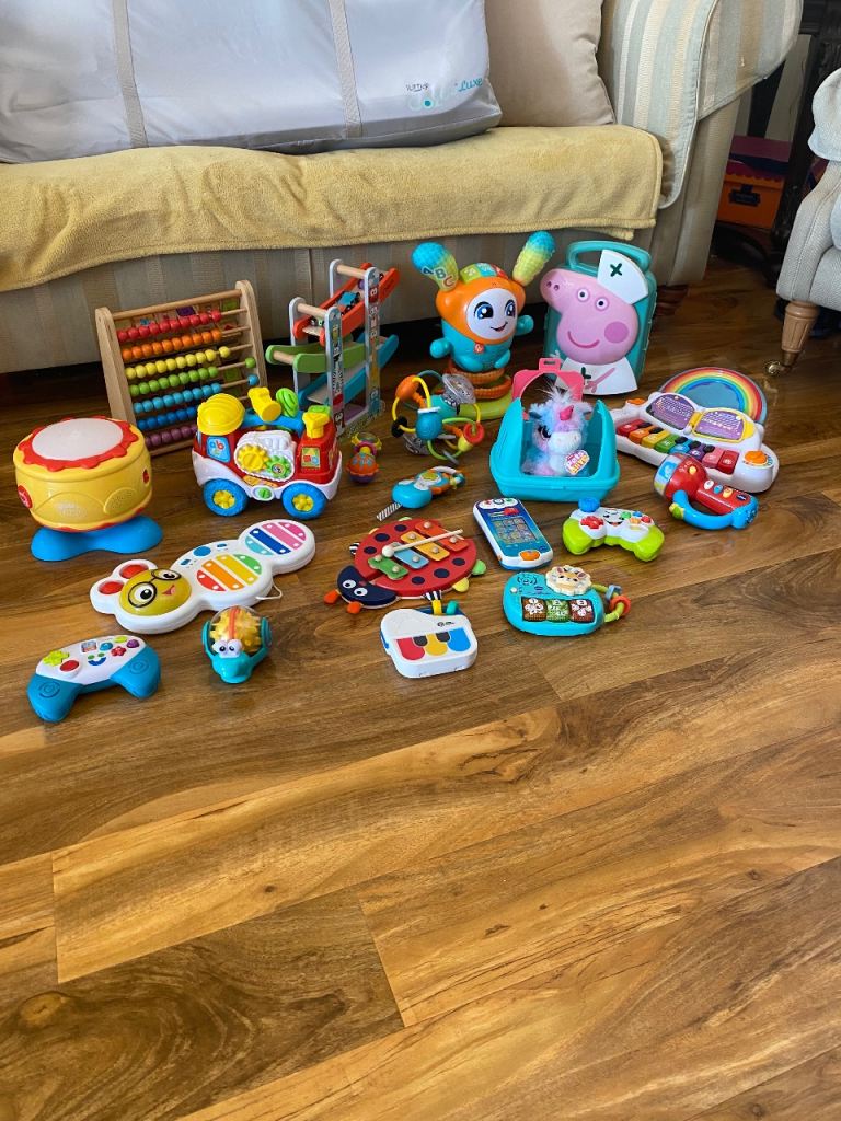 Bundle of baby toddler toys