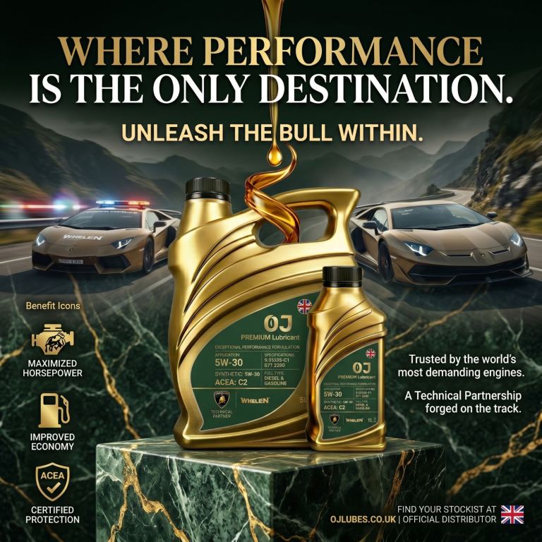 Premium OJ Engine Oil – High Performance Motor Oil (Bulk Deals Available)