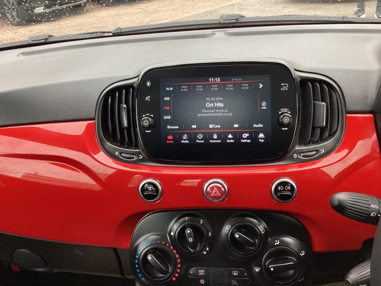 2024 Fiat 500 1.0 Mild Hybrid Red 3dr HATCHBACK PETROL Manual