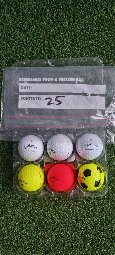Callaway Chrome Soft Tour  good Condition Golf Balls
