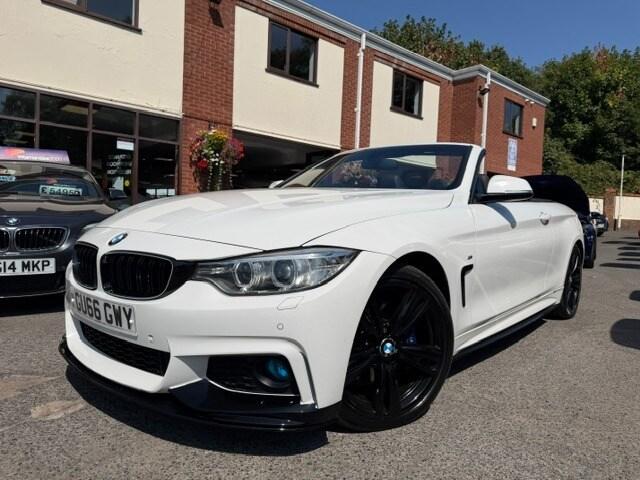 2016 BMW 4 Series 2016 66-Reg BMW 420d [190] M Sport  Convertible Auto,BIG SPEC,FSH,ULEZ! CONVERT...