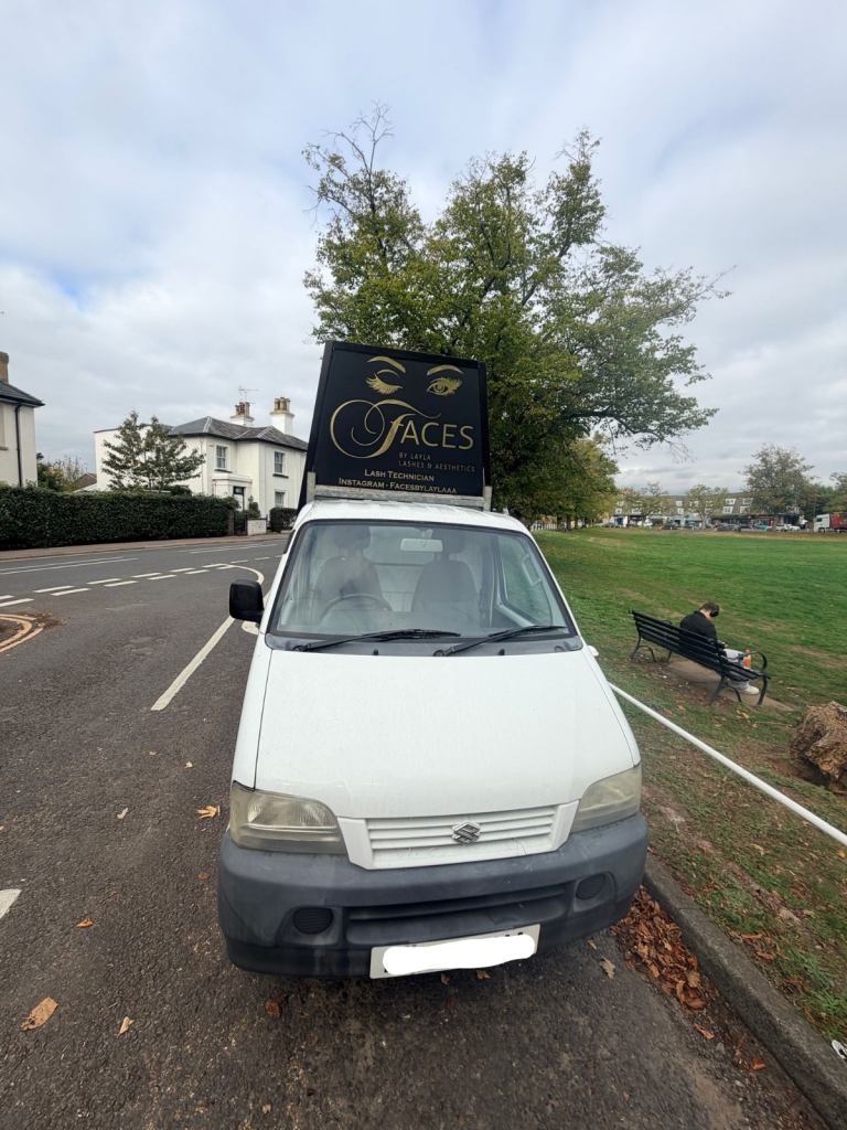 suzuki carr advertising van 