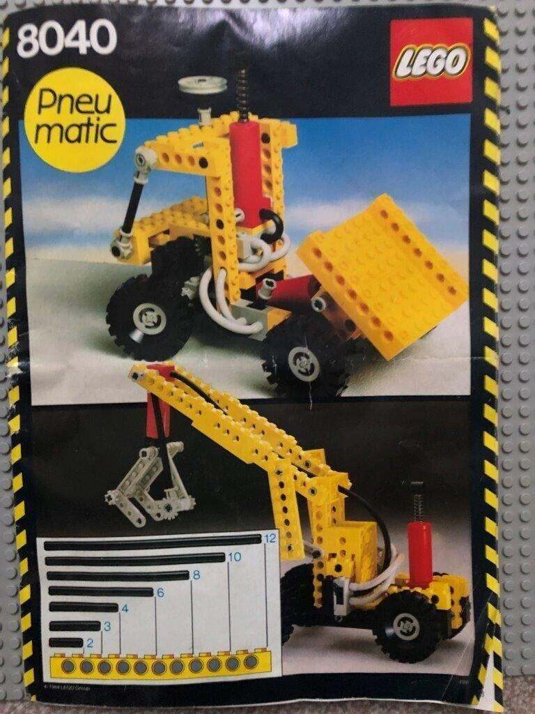 Lego 8040 - Building Set (Pneumatic Truck)