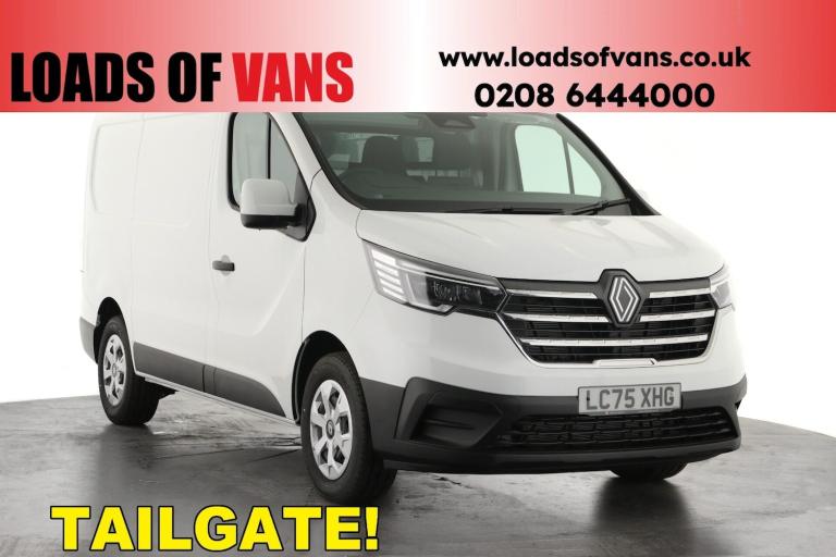 2025 Renault Trafic SL30 Blue dCi 130 Advance TAILGATE Panel Van Diesel Manual