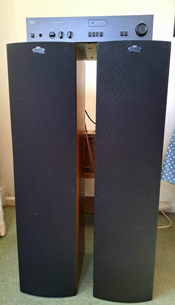 FABULOUS PAIR OF KEF Q65 LOUDSPEAKERS IN PERFECT WORKING ORDER