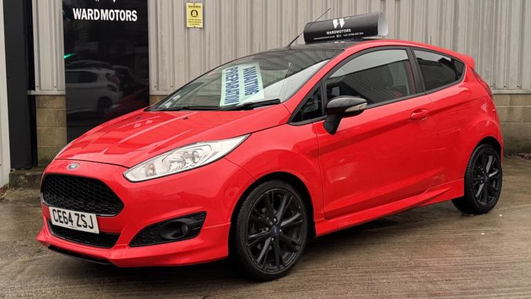 FORD FIESTA 1.0 T EcoBoost Zetec S Red Edition 3dr SATNAV+LOWTAX+12 STAMPS 2014