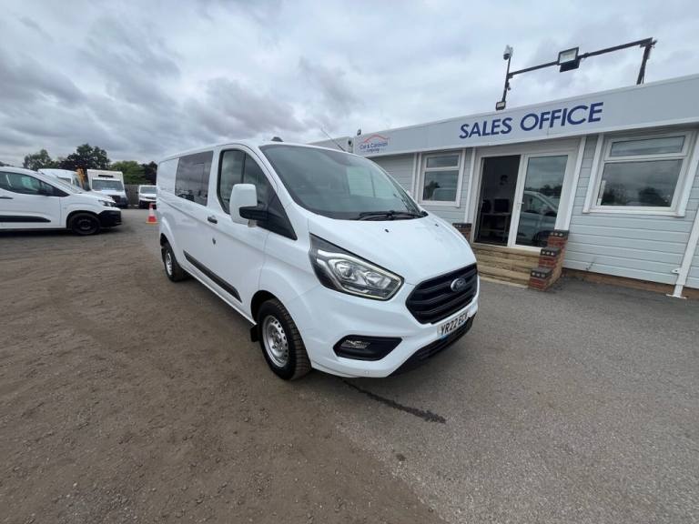 2022 22 FORD TRANSIT CUSTOM 2.0 300 ECOBLUE TREND CREW VAN DOUBLE CAB 5DR DIESEL