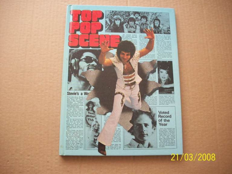 image for TOP POP SCENE 1975 Book Unclipped GC