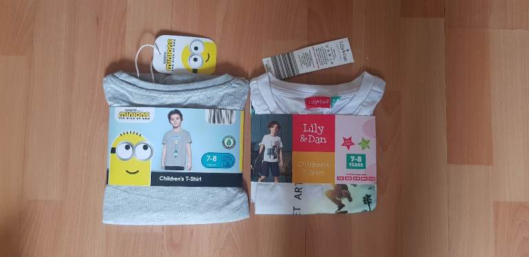 NEW Boy's T-Shirts aged 7-8 Years