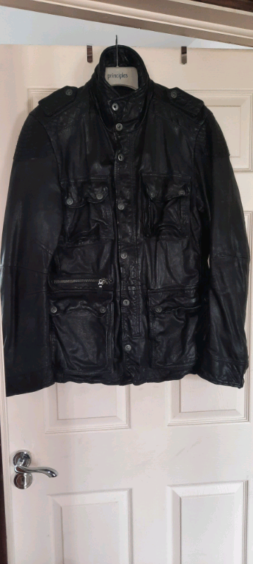  Gents Vintage Firetrap Leather Jacket