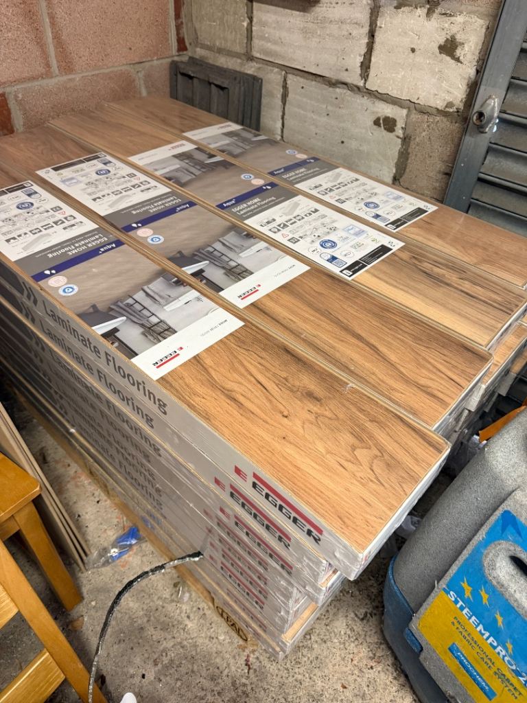 EGGER HOME Aqua+ Laminate Flooring – £20 PER PACK – NO OFFERS