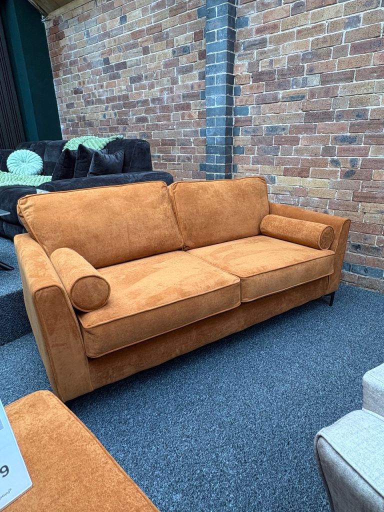 Sophie 3 seater, love chair and footstool BRAND NEW 