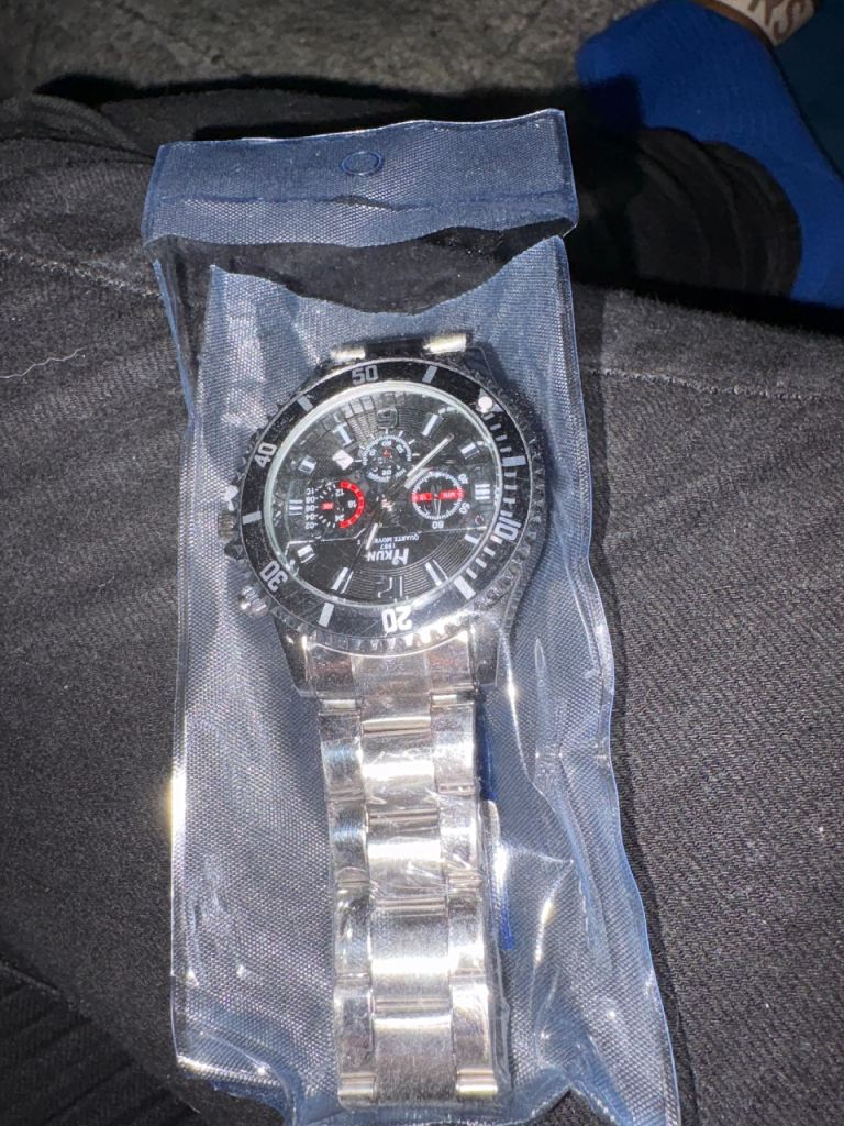 Brand New Mens Silver Watch